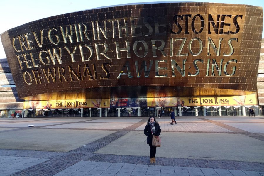 cardiff bay baia di cardiff millennium centre centro culturale
