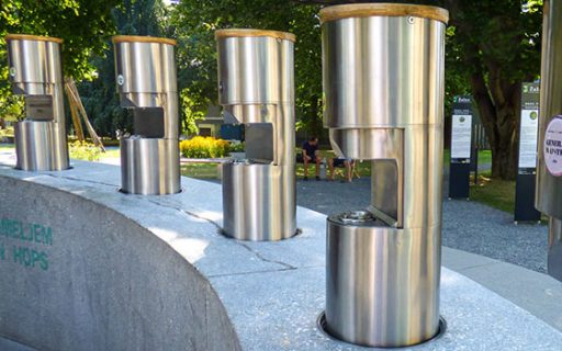 Žalec, l’oro verde e la prima fontana di birra al mondo