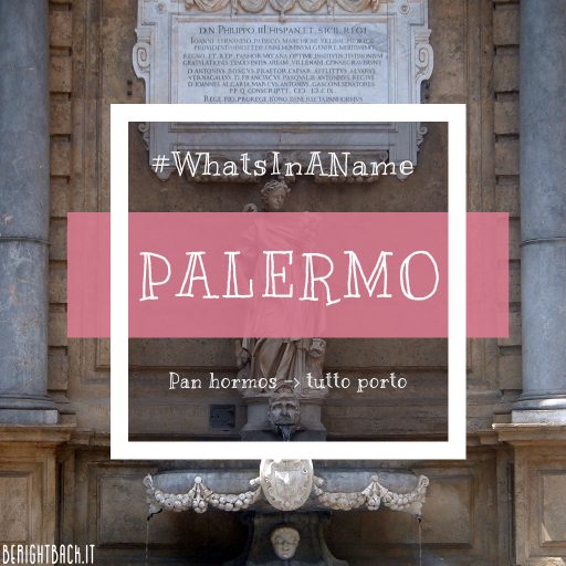 origine nome palermo