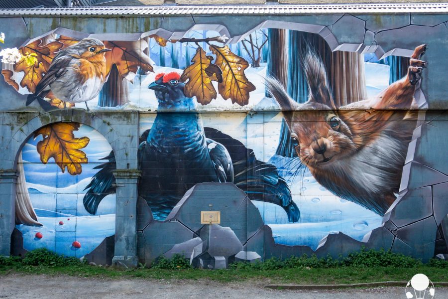 glasgow city centre mural trail fellow glasgow residents