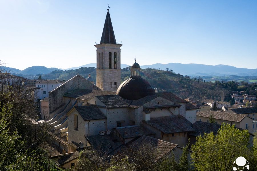 tetto duomo spoleto umbria