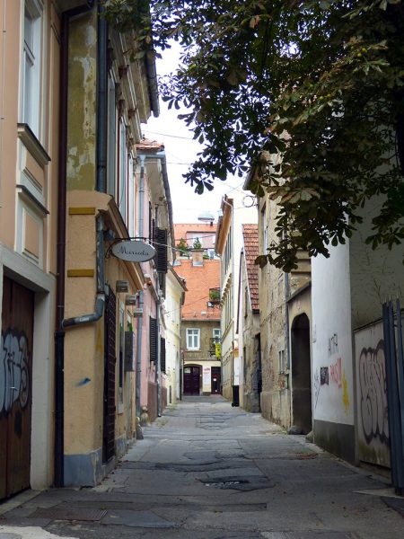 maribor marburgo slovenia vicoli centrali senza negozi