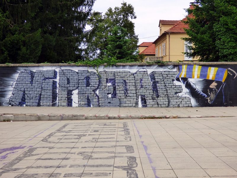 maribor marburgo slovenia stadio ljudski vrt murales tifosi viola