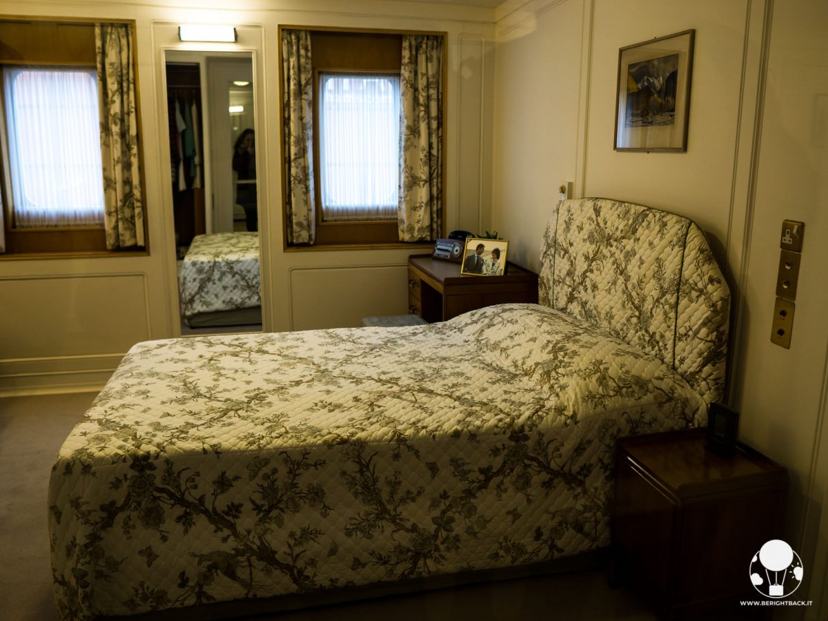 Il solo letto matrimoniale sulla Royal Yacht Britannia fu voluto da Carlo prima della luna di miele con Diana
