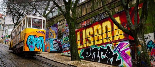 Lisbona capitale della street art: dove trovarla in centro