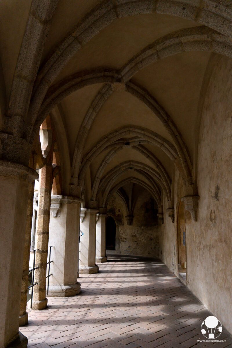 Galleria superiore esterna del castello di Zvíkov, Cechia