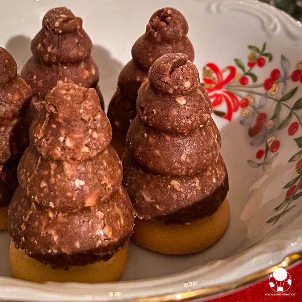 Dolci di Natale cechi, i nidi d'ape (versione albero)