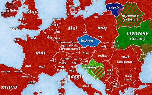 I nomi dei mesi in ceco, significato ed origine