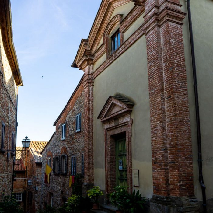 La piccola chiesa della Santissima Annunziata a Lucignano
