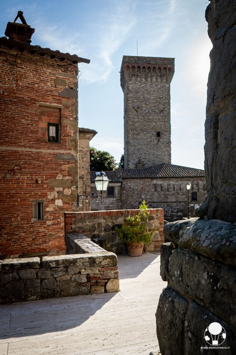 La torre più alta del Cassero senese di Lucignano
